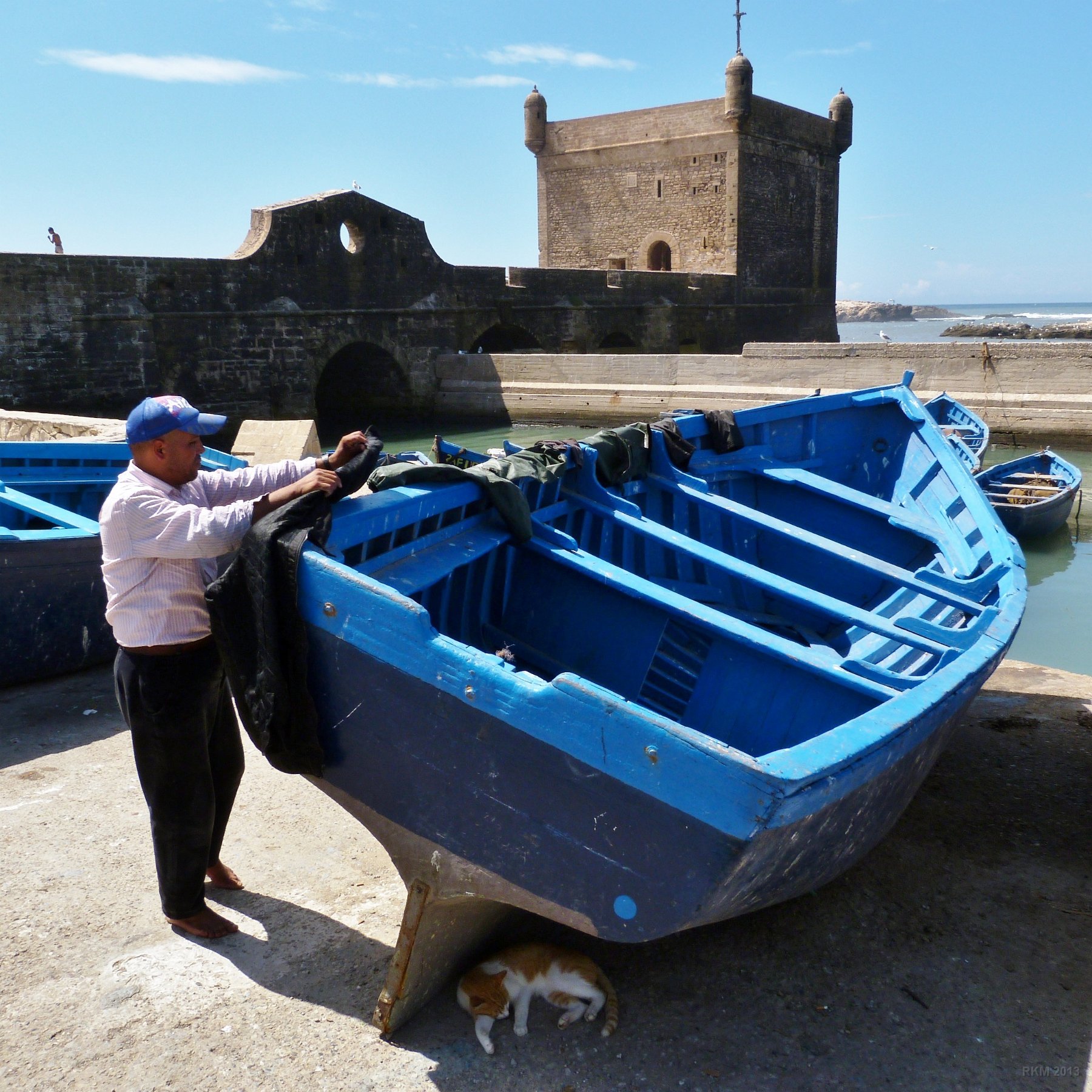Essaouira, dans les fortifications